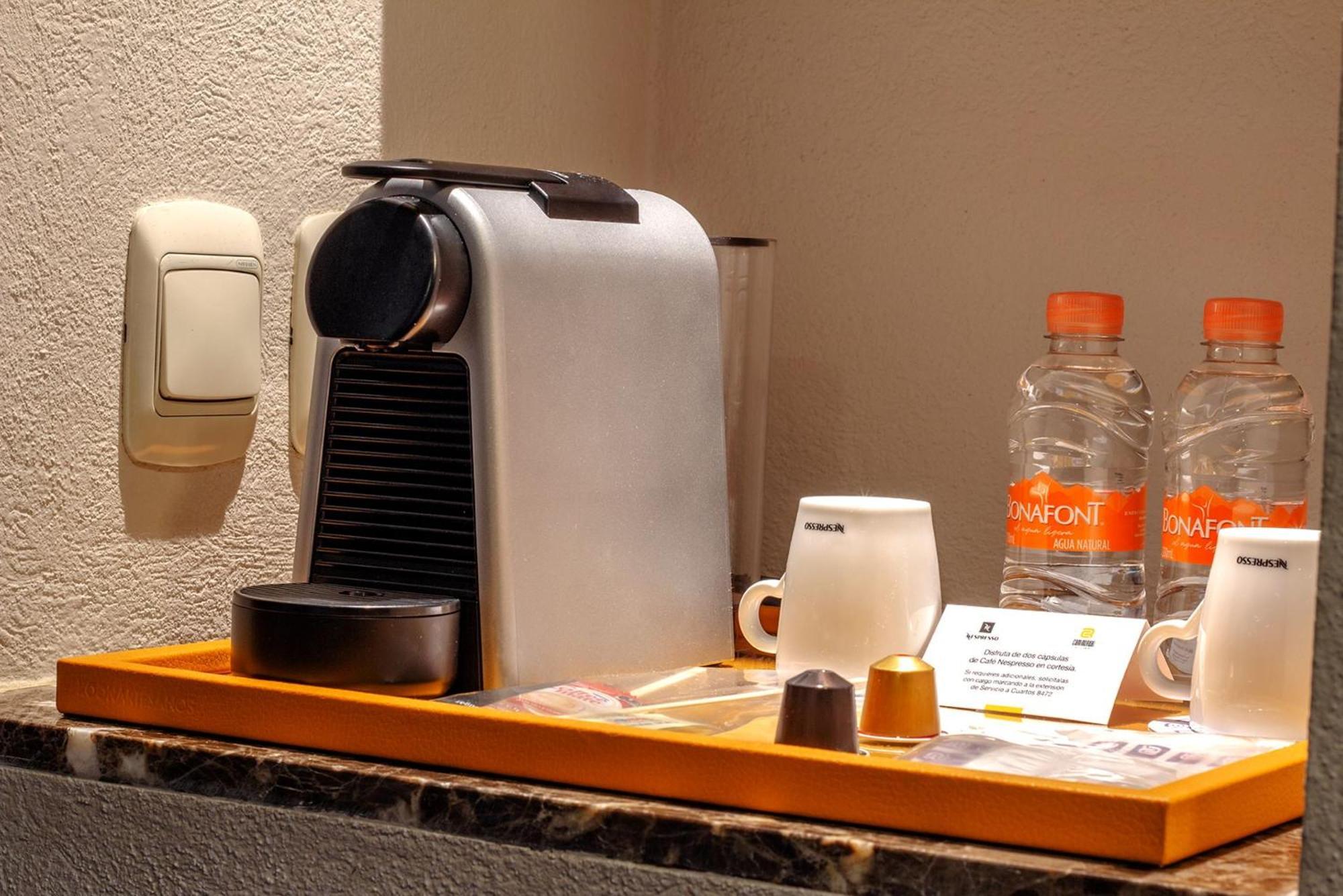 Camino Real Pedregal Mexico Hotel Ngoại thất bức ảnh A Nespresso coffee machine in a hotel room